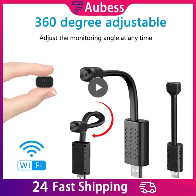 

Motion Detection Camera U22 Hd Portable 1080p Mini Wifi Usb Camera Support 128gtf Card