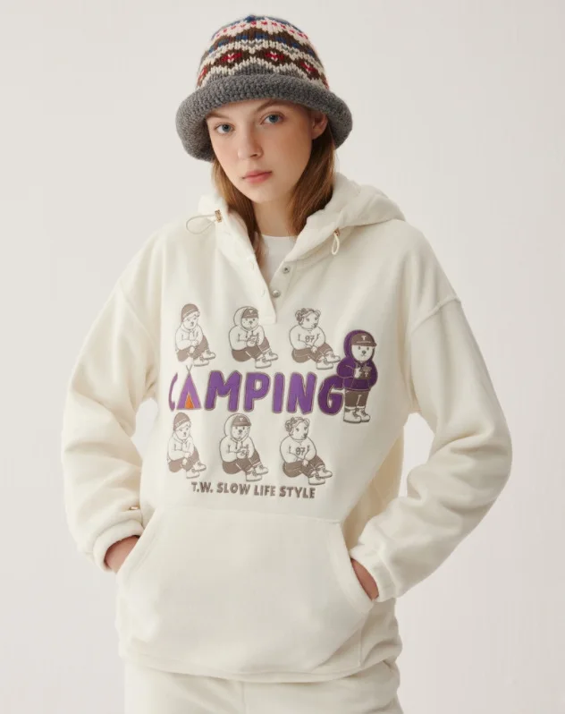 

Very Thick Fleece White Color Women Hoodies Winter Warm Loose Casual Lady Sweatshirt Tops Hooded Tees Clothes