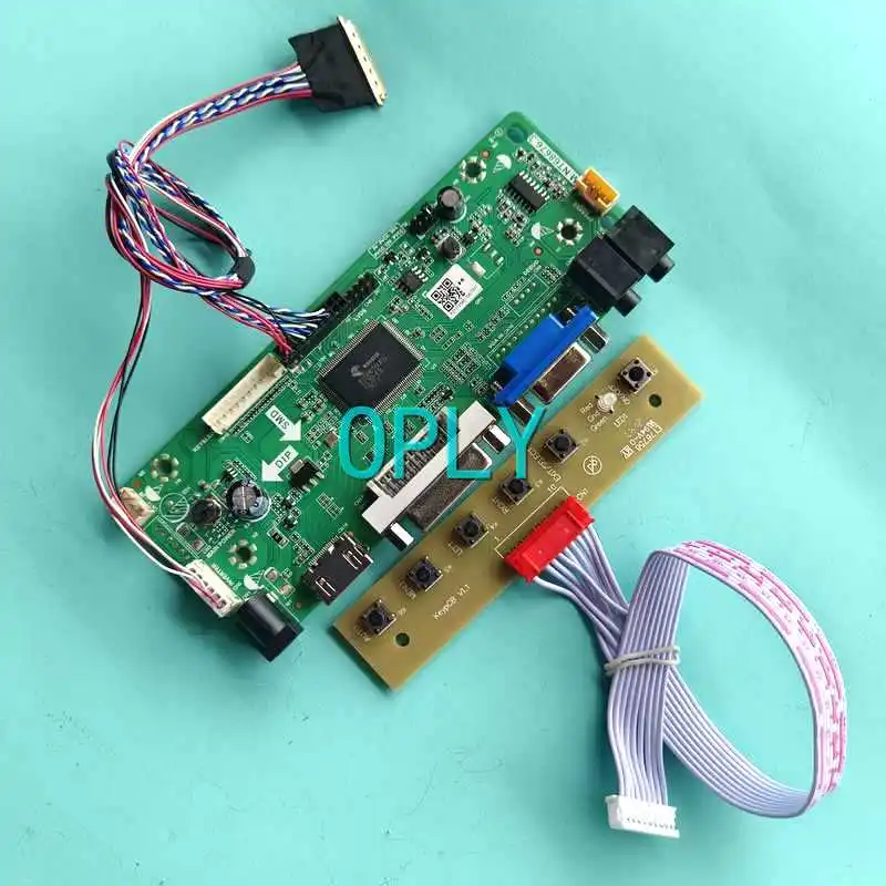 

Для LTN156AT20 LTN156AT22 плата контроллера экрана ноутбука 15,6 "VGA DVI 40 Pin LVDS HDMI-Совместимость 1366*768 DIY Kit