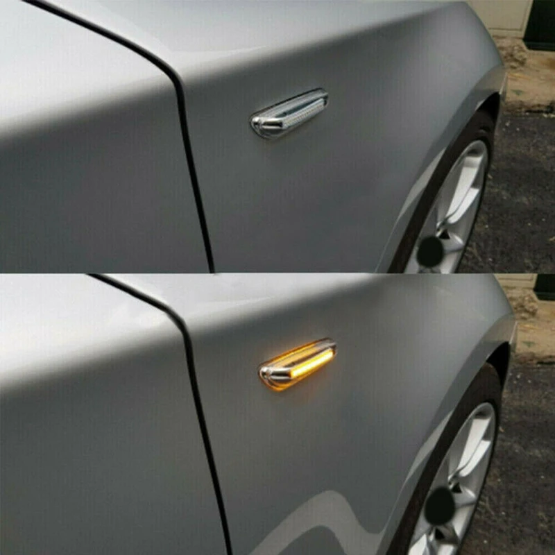 Для BMW- E60 E61 E90 E91 E81 E82 E88 E46 X3 X1 боковой фонарь сигнал поворота