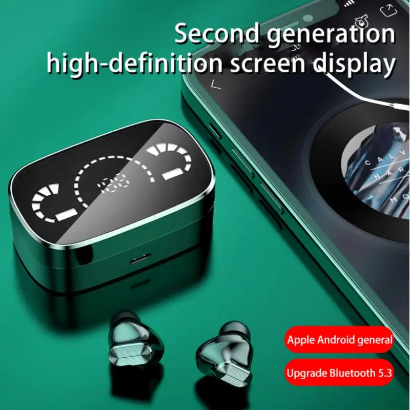 

H80 TWS Mini In-ear Touch Model Wireless Headphone New Binaural Blue-tooth 5.3 Headset With Charging Box Stereo Sports Earphones