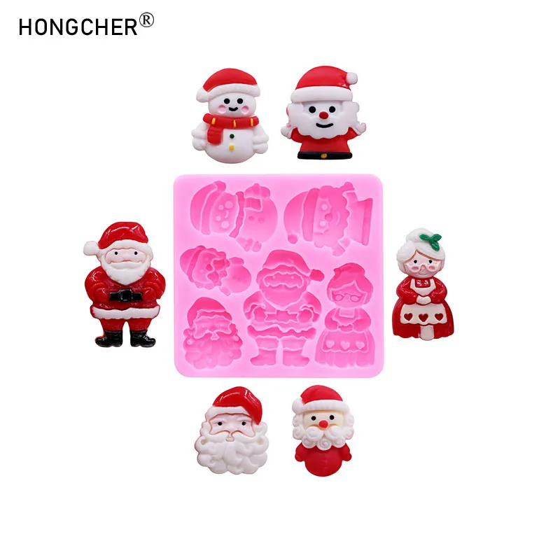 

Силиконовая форма для торта HONGCHER Рождественская серия