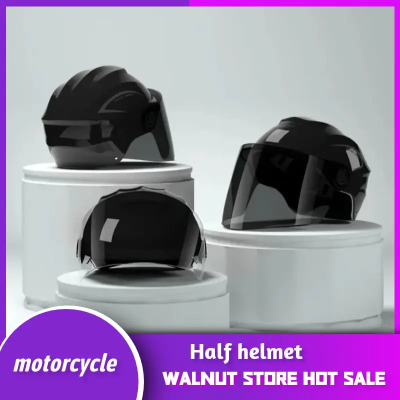 Мотоциклетный Шлем Унисекс Четыре Сезона Защита От Солнца Ветрозащитная Дышащая