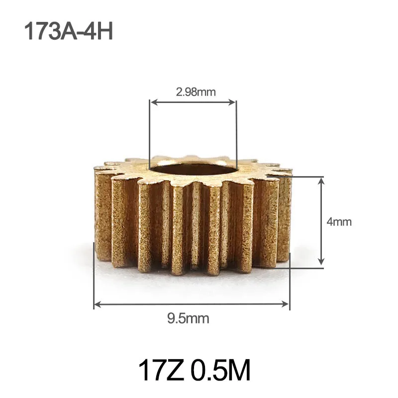 

Медная шестерня 17T 0,5 м