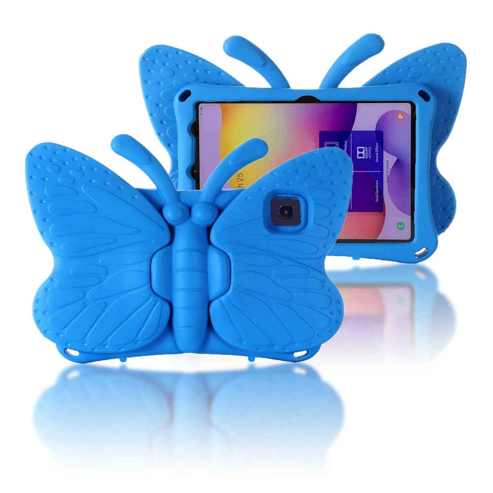 

Case For Lenovo Tab Lenovo M10 Plus/M10 FHD Plus TB-X606 TB-X606F Food grade materials Cute Cartoon butterfly Kids Tablet fundas