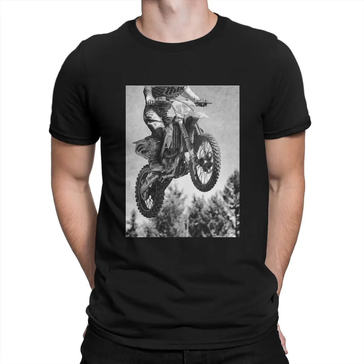 

MotoCross Newest TShirt for Men Got Some Air Round Collar Basic T Shirt Distinctive Birthday Gifts Tops