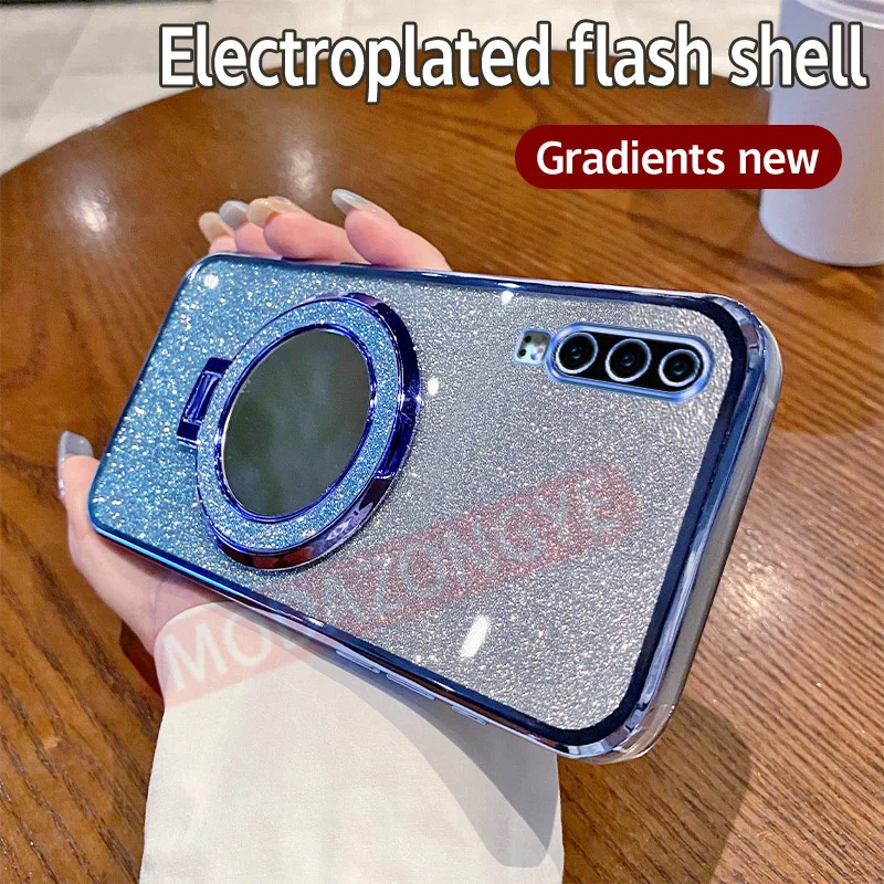 Чехол для Huawei P30 Lite силиконовый Гальванизированный мягкий чехол из ТПУ Nova 4e