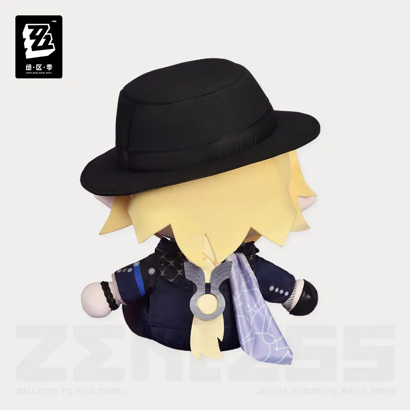 Фото Официальный косплей по игре Zenless Zone Zero ‌   Хуго Влад ‌   Плюшевая игрушка Vivian Banshee BiggieAgents, 35 см, хлопковая, подарок на день рождения №4
