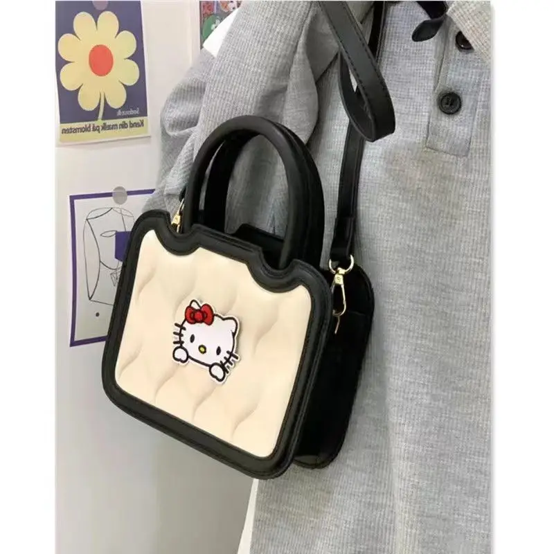 Special-Interest Design Advanced  Women's Messenger Handbag Mini Shoulder Bag Hellokitty Cute Sanrio Waterproof Crossbody Bag