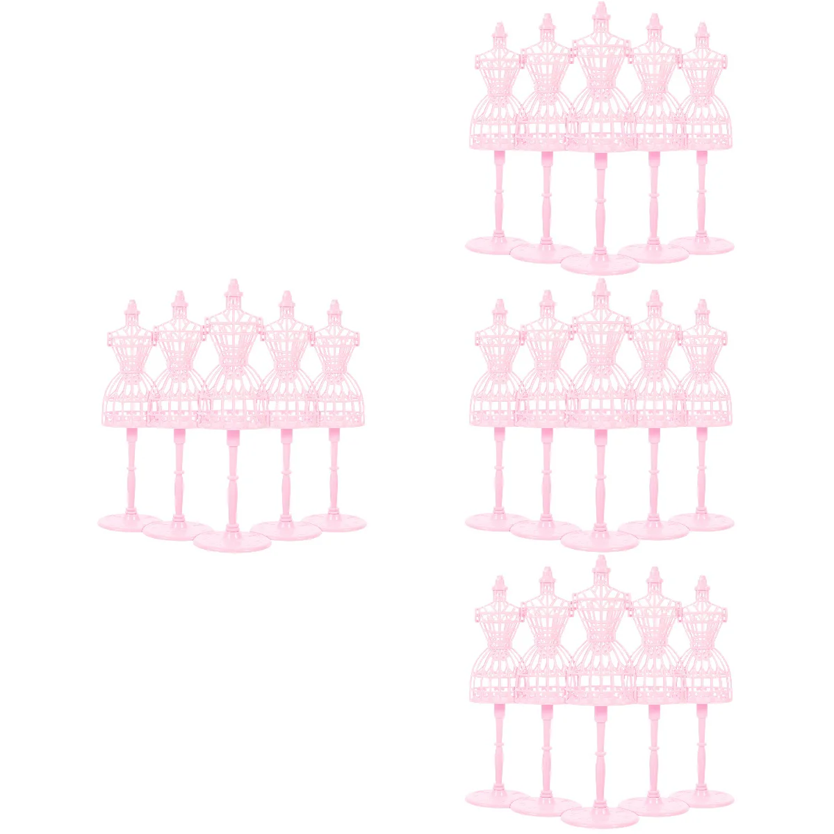 

20 Mini Dress Support Mannequin Model Full Dress Stand Clothes Mannequin