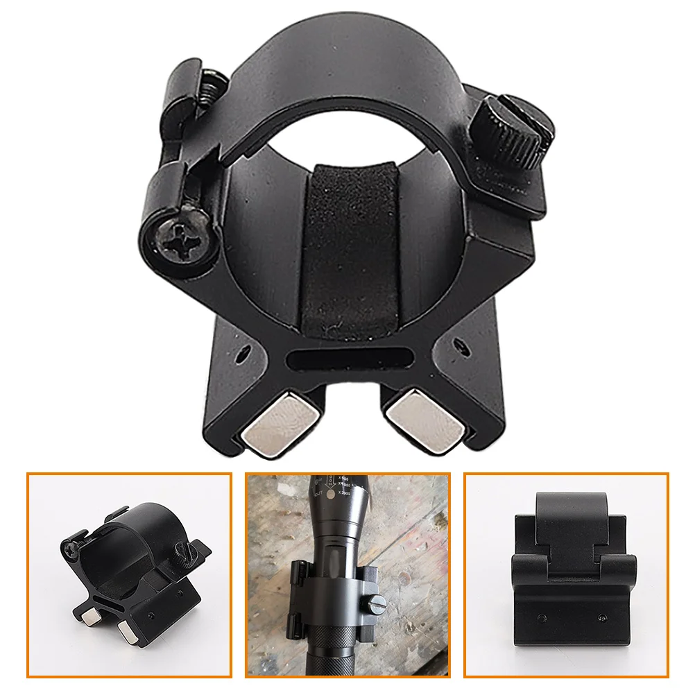 

Flashlight Magnet Mounts Outdoor Reusable Flashlights Mounting Bracket Holder Magnetic