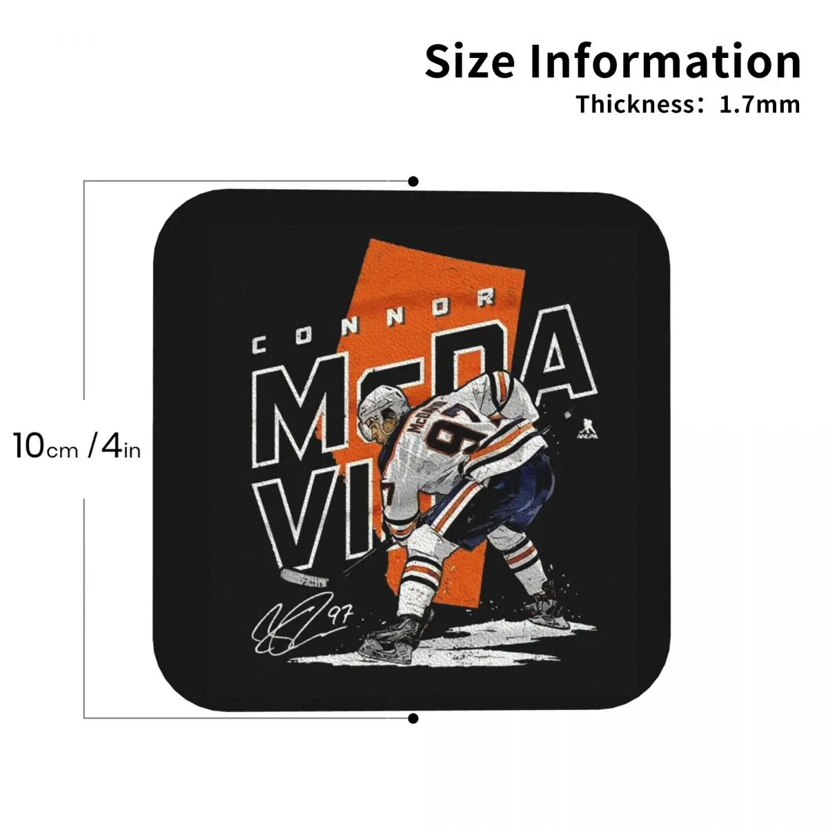 Connor McDavid 97 для Edmonton Oilers вентиляторы подставки кухонные салфетки изоляционные