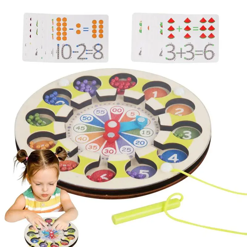

Magnetic Numbers For Toddler Wooden Toddler Activities Counting Montessori Toys For 3 Year Old Magnetic Color Sorting Counting