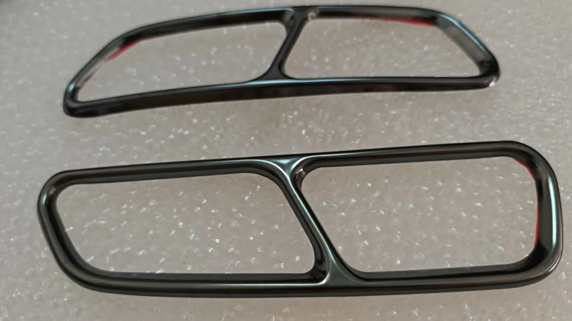 

Накладка на наконечник выхлопной трубы CarQuad, задняя крышка выхлопной трубы из нержавеющей стали, замена выхлопной трубы для Audi A6 A7 C7 2016-2018, украшение