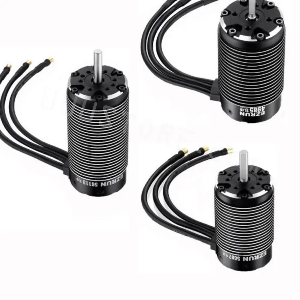 4-полюсный бесщеточный двигатель HobbyWing EZRUN SL 4985-1650KV/5687-1100KV/56113-800KV 3-8S для