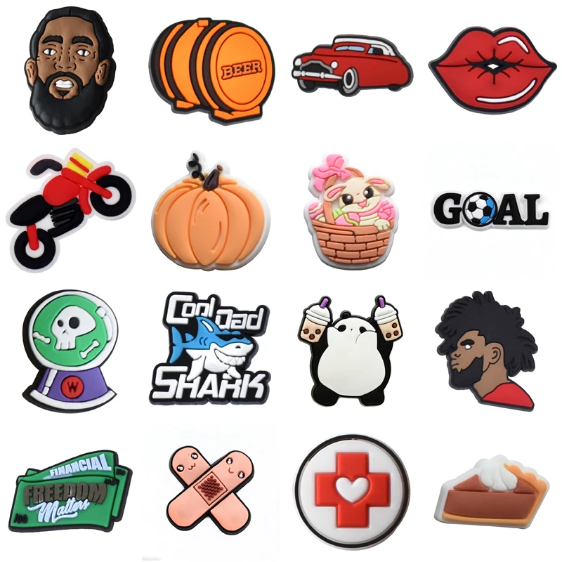 

1 шт., украшения для обуви из ПВХ