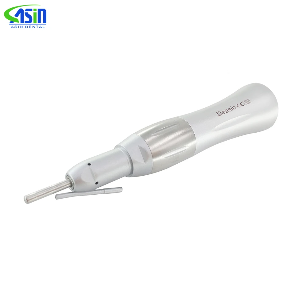 Dental Surgical Straight Handpiece 1:1 Nose Cone with External Irrigation Pipe Dentist Tools