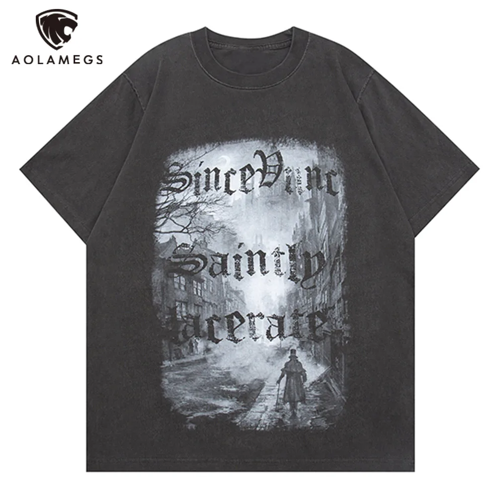 

Уличная Мужская футболка большого размера, крутая Мужская футболка с буквенным принтом, повседневные модные футболки в стиле хип-хоп, летняя уличная одежда