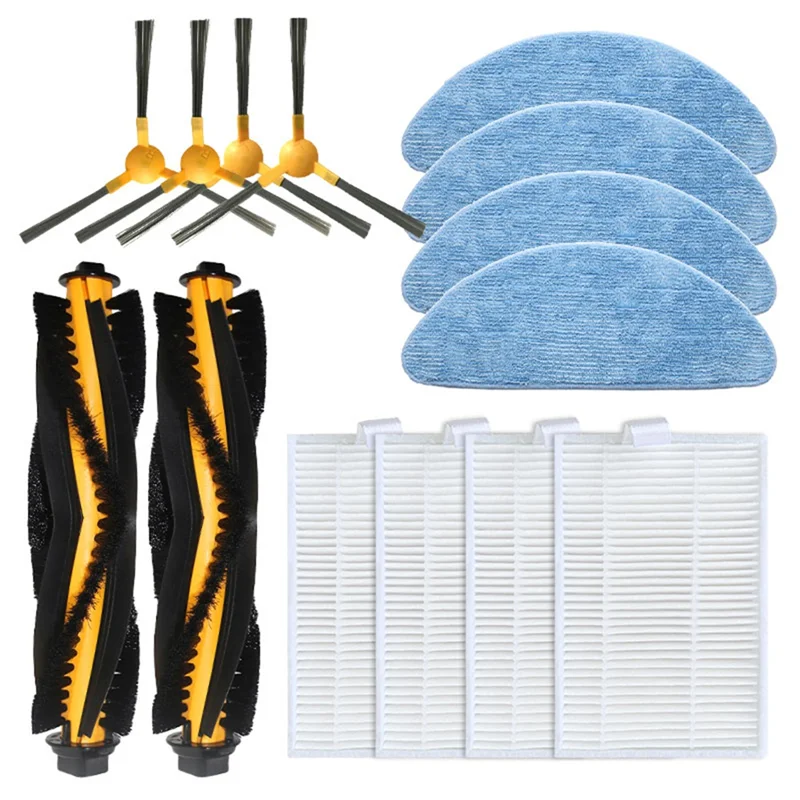 

Фильтр с основной боковой щеткой и ткань для швабры для пылесоса LIECTROUX C30B XR500 E30 Proscenic 800T 820S