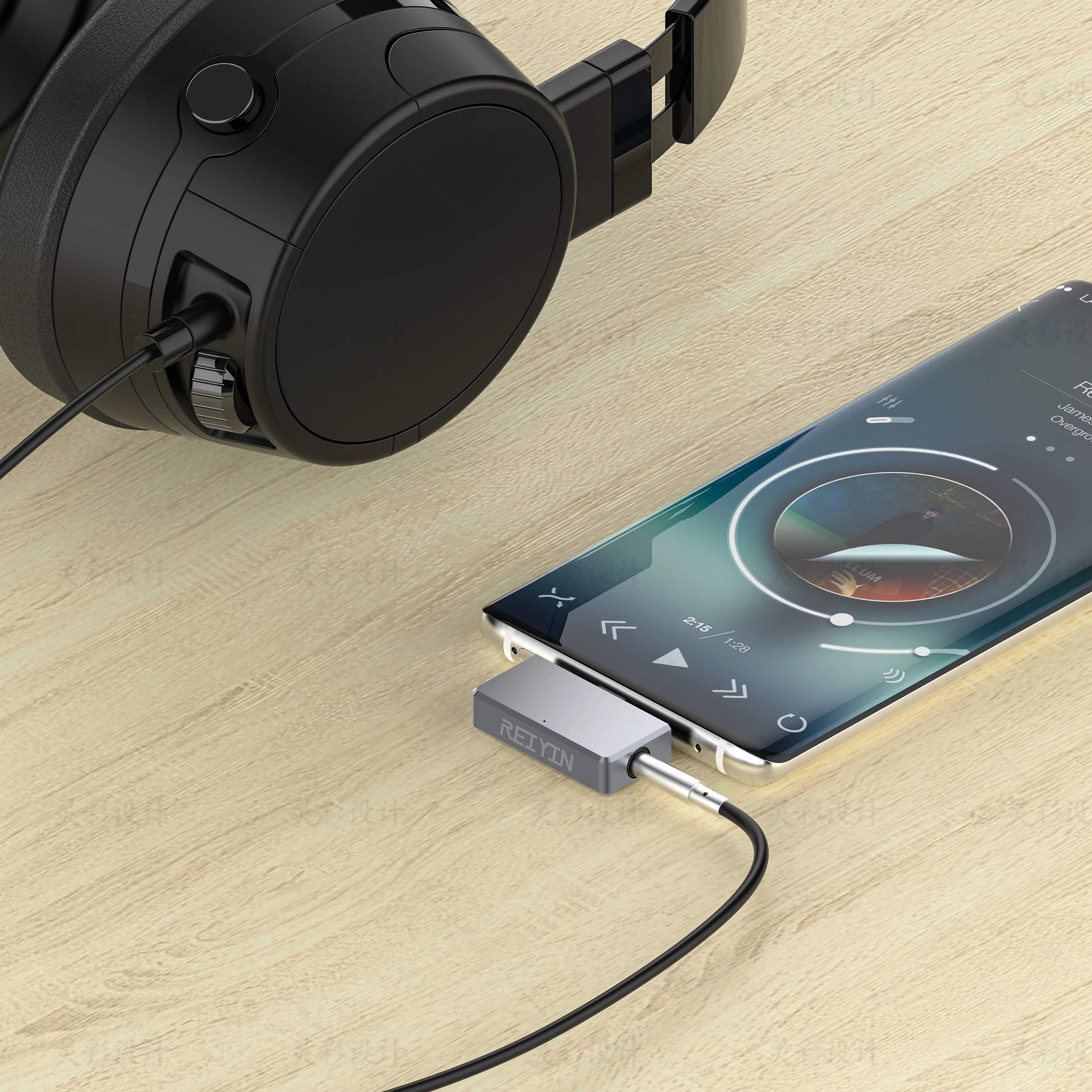 Reiyin MCA1 DAC Type-C to Toslink Optical 3.5mm Headset 192kHz 24bit Audio Adapter PC Sound Card Windows MacOS Android