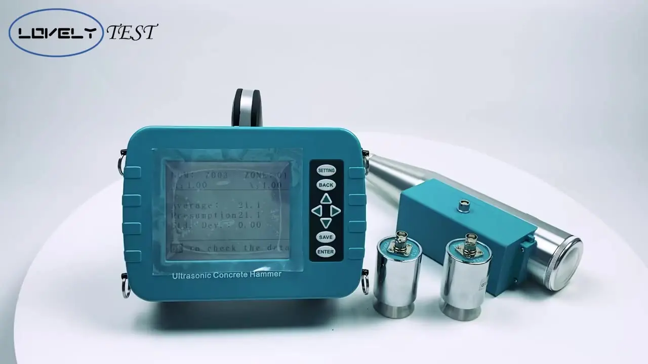 

High Precision Ultrasonic Concrete Impact Rebound Test Hammer hot sale