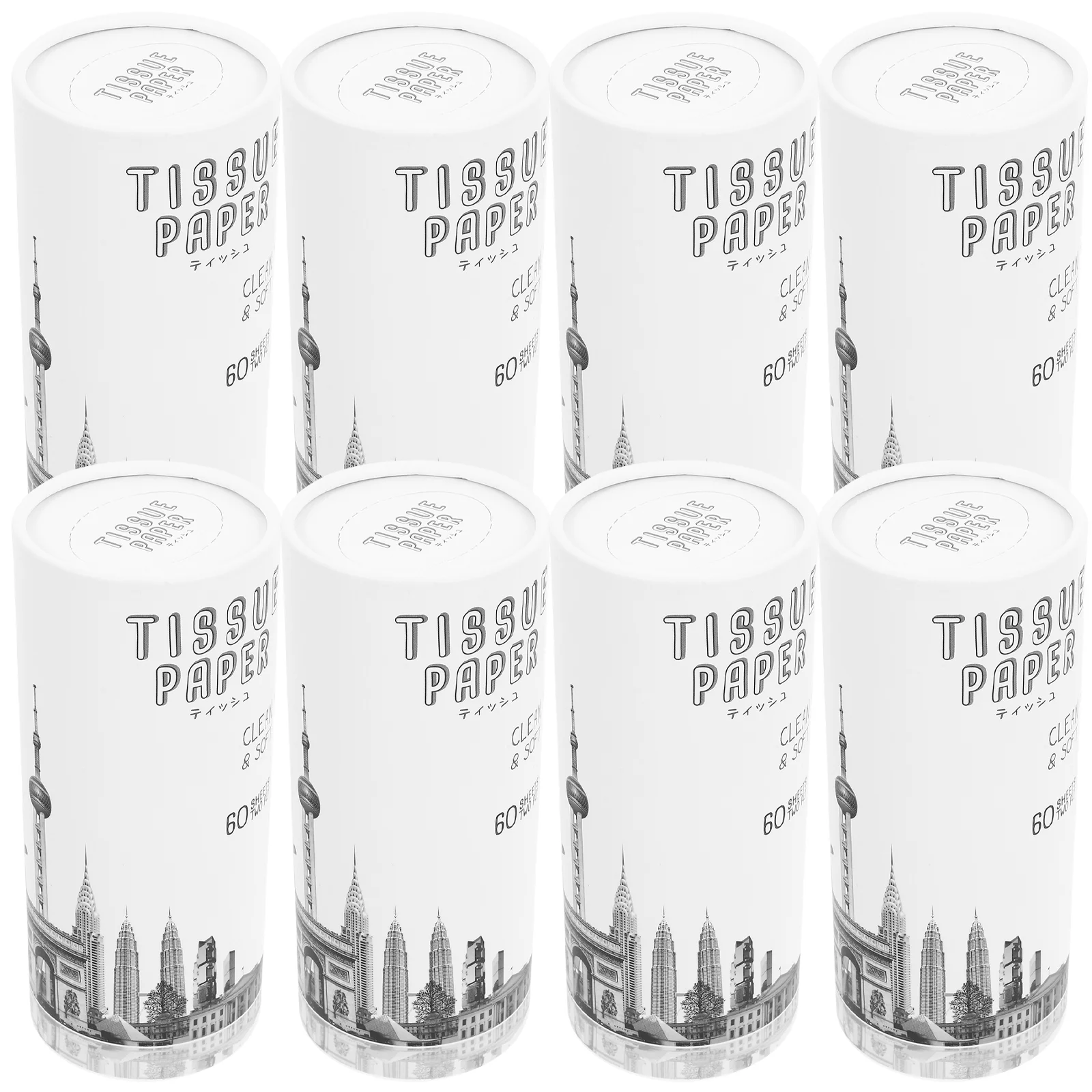 

Puffs Facial Tissues Car Wipes Napkin Portable Cute Cup Holder Cylinder Tissue Holder For Car