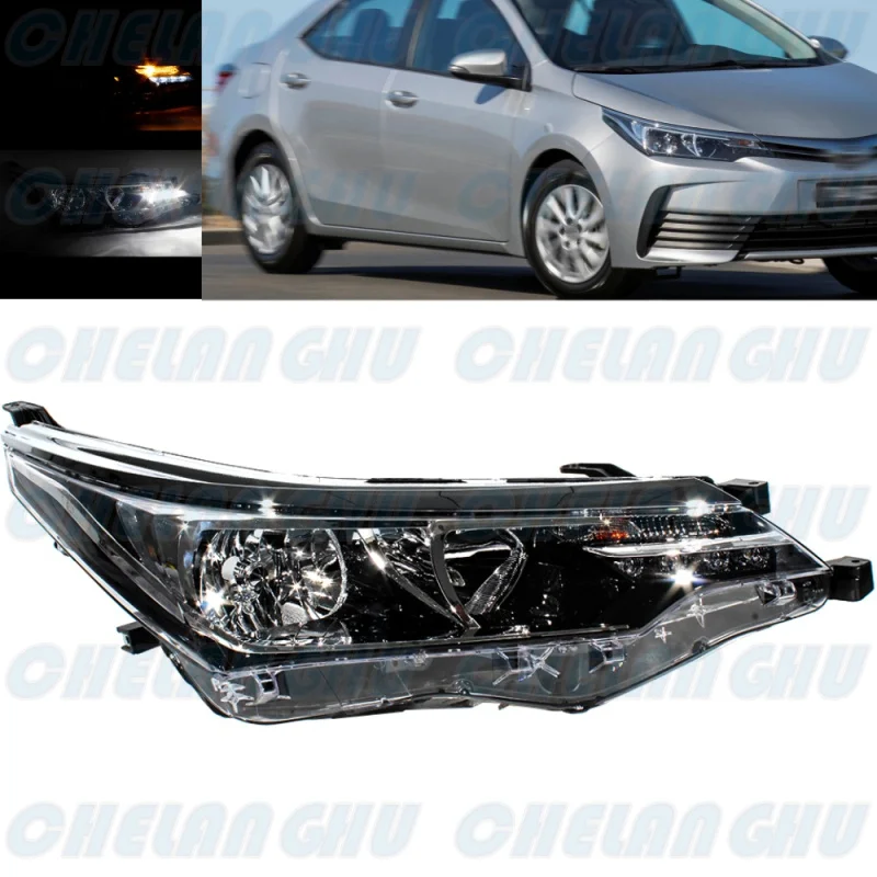Передняя фара в сборе подходит для Toyota Corolla 2013 2014 2015 2016 2017 2018 Европейская версия