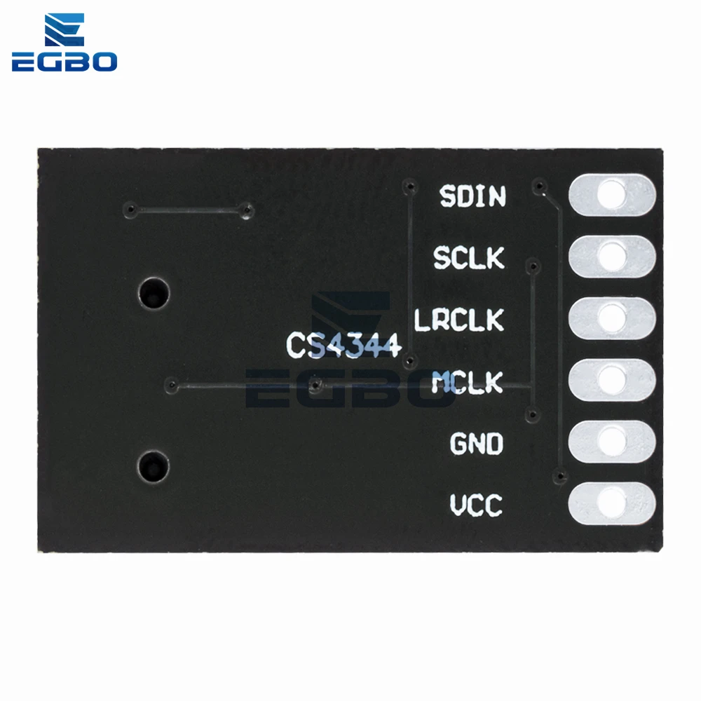 Аудиоконвертер D/A Стандартная плата модуль преобразования стереозвука CS4344 с