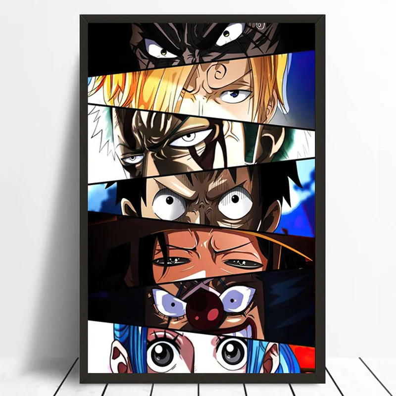 Японские Аниме-персонажи Bandai постер с глазами драконий жемчуг Наруто цельный