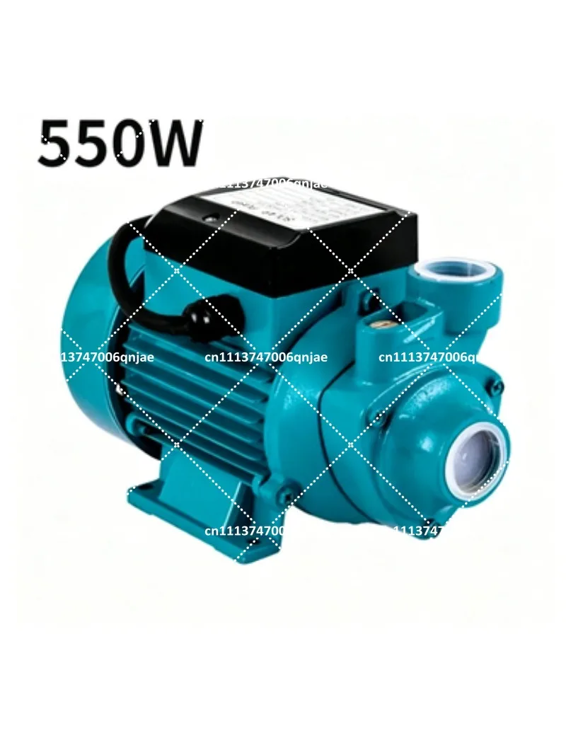 Фото Чугунный самовсасывающий центробежный водяной насос 550W 750W, повысительный насос высокого давления для откачки воды из скважин №1