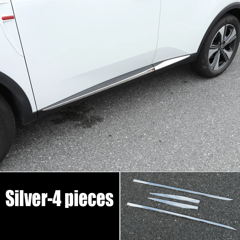 

Для Changan CS55PLUS 2023 2024 нержавеющая сталь корпус украшение яркая полоса дверь края полоса