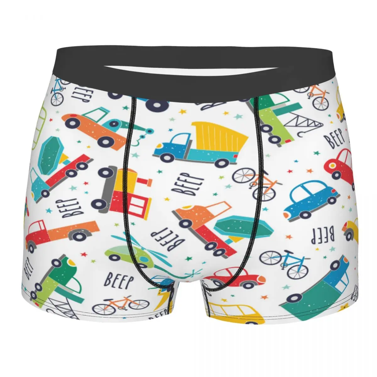 

Boxer Men Underwear Male Panties Cute Transport Truck Shorts Boxer Comfortable Shorts Homme