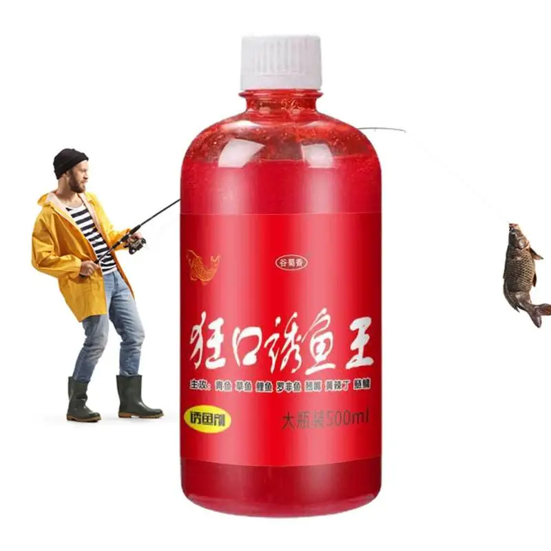 

Bait Additives Powerful Fish Attractant Liquid 500ml Fishing Gear Concentrate Liquid Add Flavor To Bait For Trout Cod Carp Bass