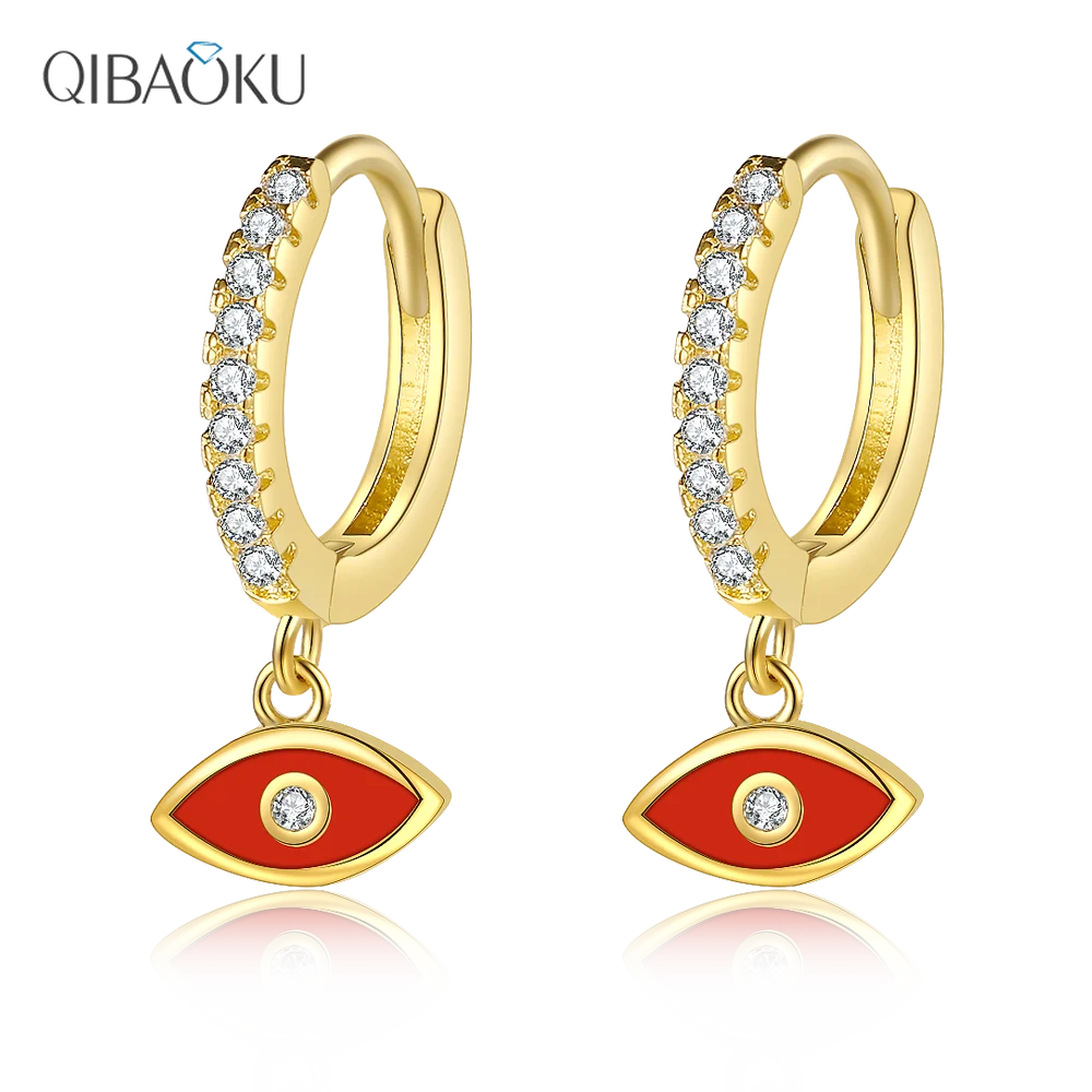 

Женское украшение в виде красных фиолетовых глаз