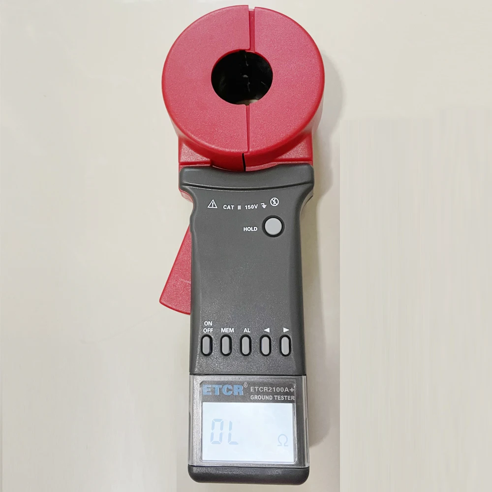 

High Quality Clamp Earth Resistance Tester ETCR2100A+ Resistance Meter Digital Clamp On Ground Earth Resistance Tester Meter
