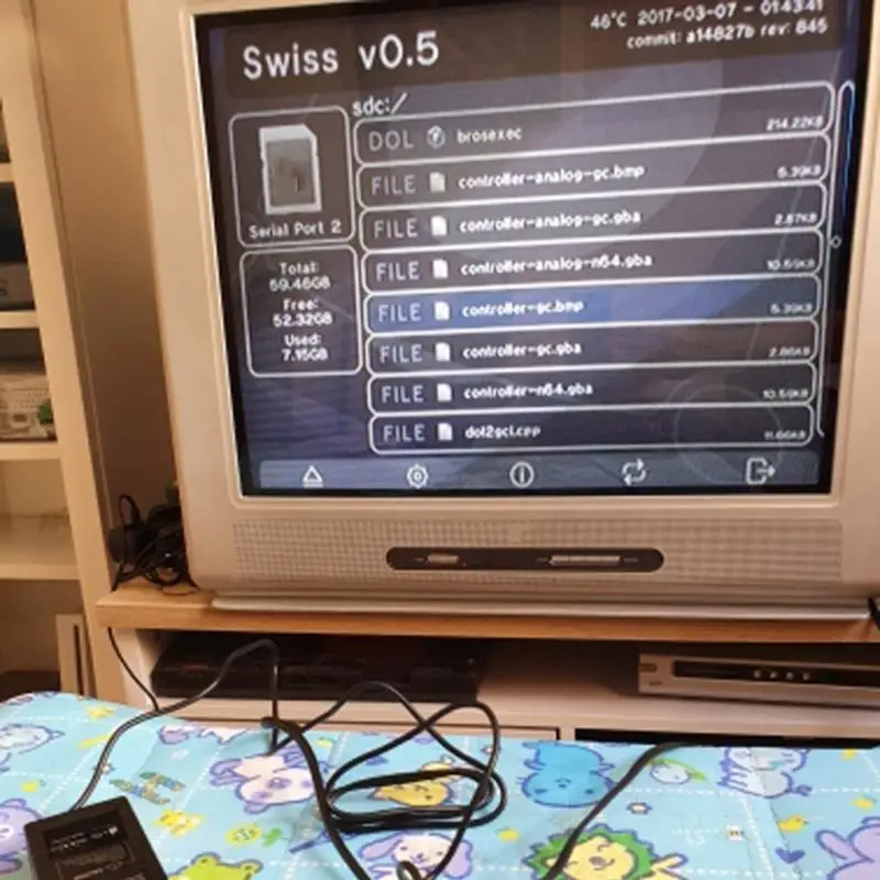 Адаптер считывателя карт K43A для GameCub & SD2SP2