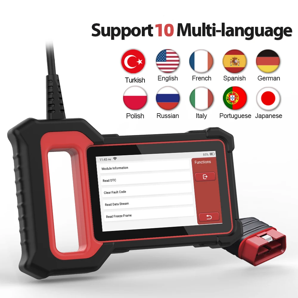 THINKCAR THINKSCAN Plus S2 инструмент для диагностики автомобиля OBD2 Автомобильный сканер ABS