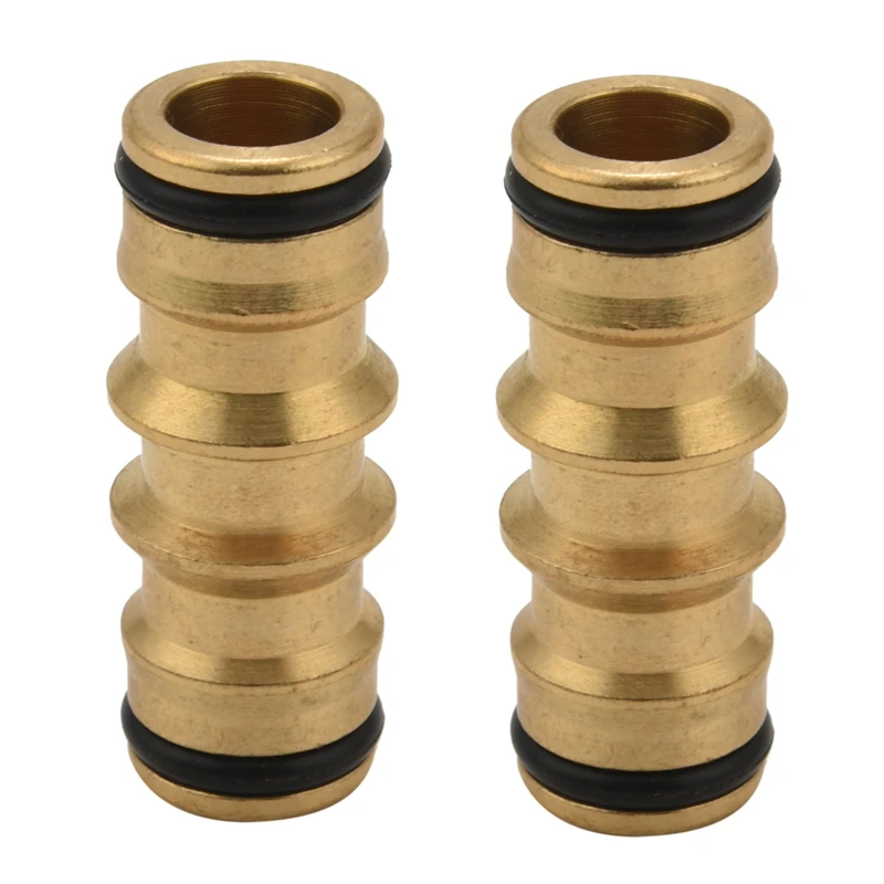 

4 Pcs Brass Garden Hose/Hosepipe Tap Connector Threaded Faucet Adapter