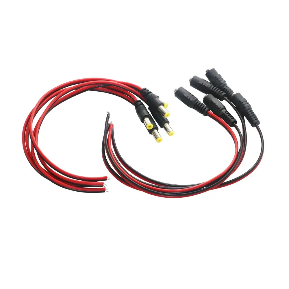 10/20/50 шт. 12 В постоянного тока разъемы папа-мама кабель провод адаптер вилка