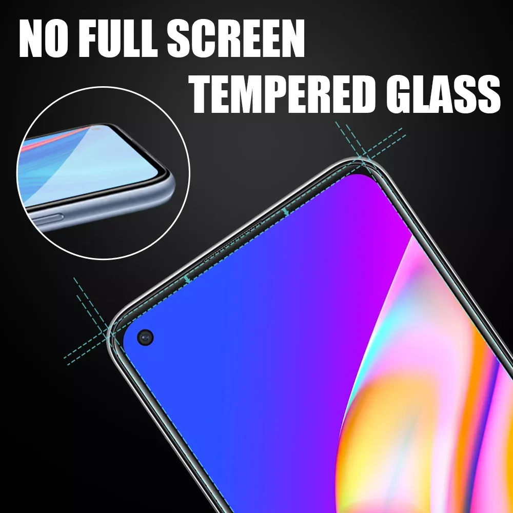 0.3mm 2.5D Tempered Glass For OPPO Realme X50 X50m X Lite XT X2 X7 Max Pro X3 Super Zoom Screen Protector Protective Glass Film