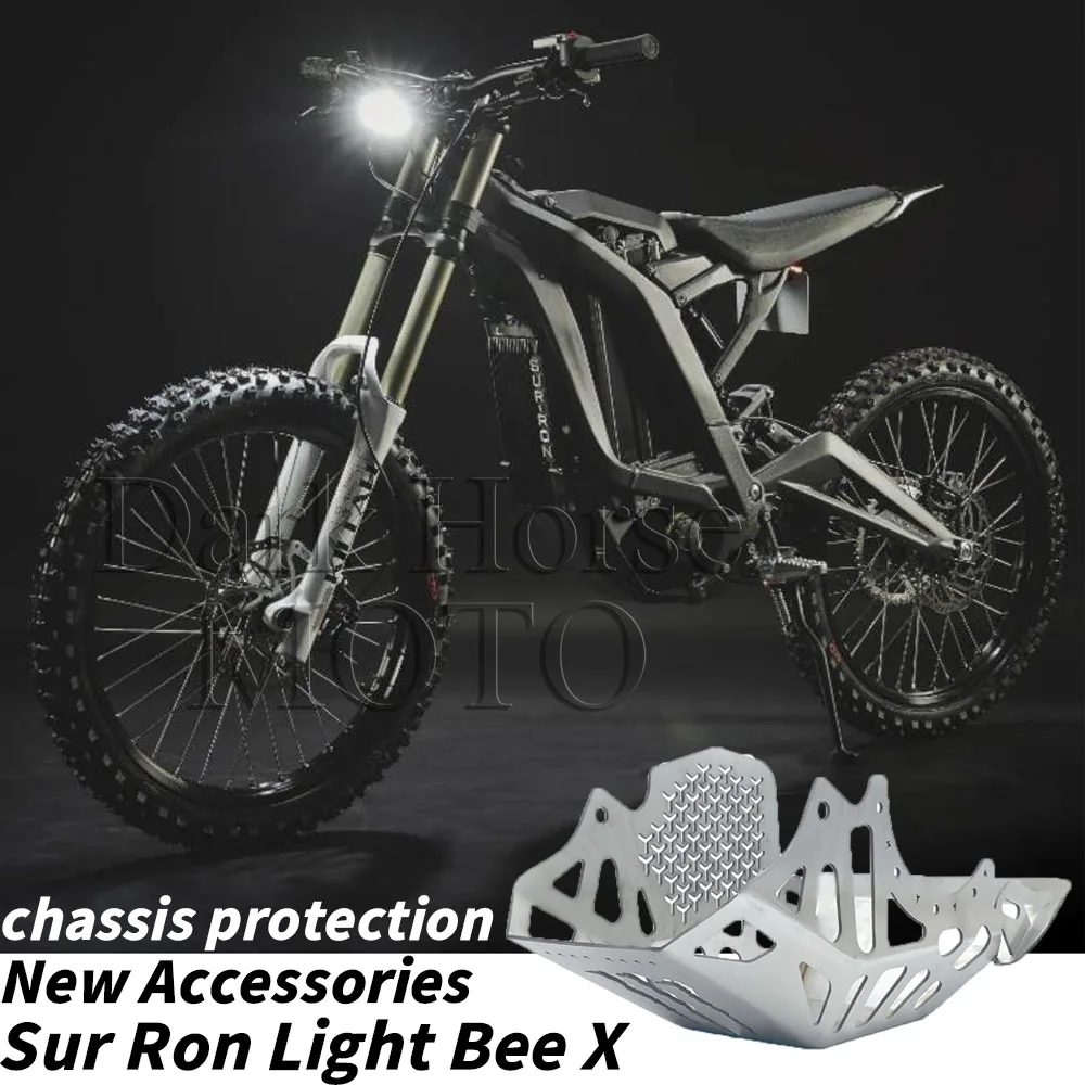 

For SURRON Light Bee X Bottom Protection Protector Strengthen Frame Stainless Steel Motorcycles SUR-RON Modified Accessories