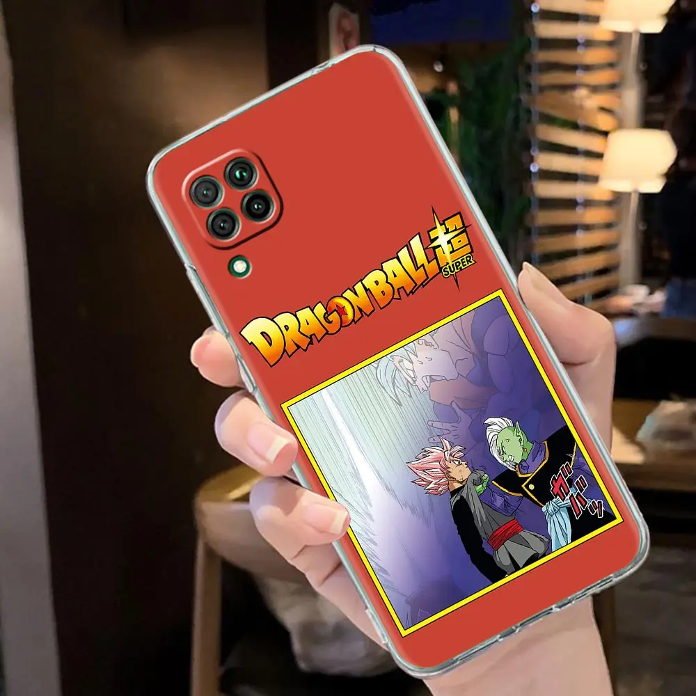 dragon ball z hot case for huawei p smart 2021 p30 lite z p20 y7 p40 y6 p30 pro y8p p50 plus clear phone cover coque free global shipping