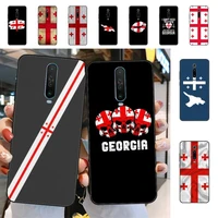 yndfcnb georgia flag phone case for redmi 5 6 7 8 9 a 5plus k20 4x 6 cover