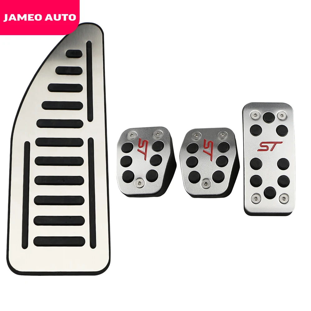 

Jameo Stainless AT MT Car Pedals Fit for C-Max C Max S-Max 2011 2012 2013 2014 2015 2016 2017 2018 2019 Auto Pedal Cover