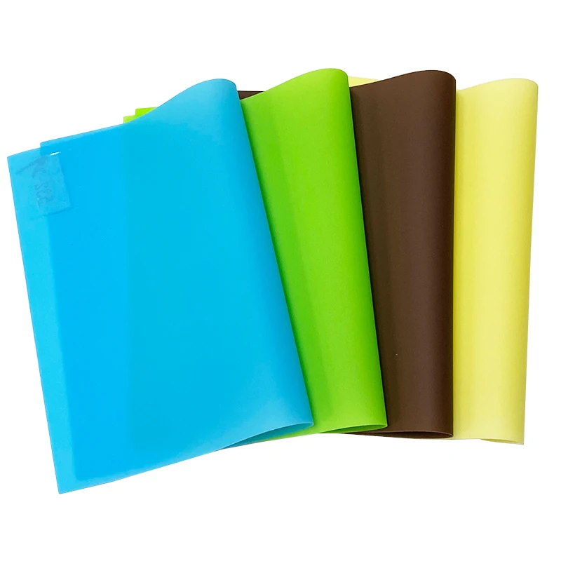 

Jelly Solid Colored Translucent PVC Soft Plastic Vinyl Film for Making Bag Shoe Garment Decoration DIY Hair Accessories 46*135CM