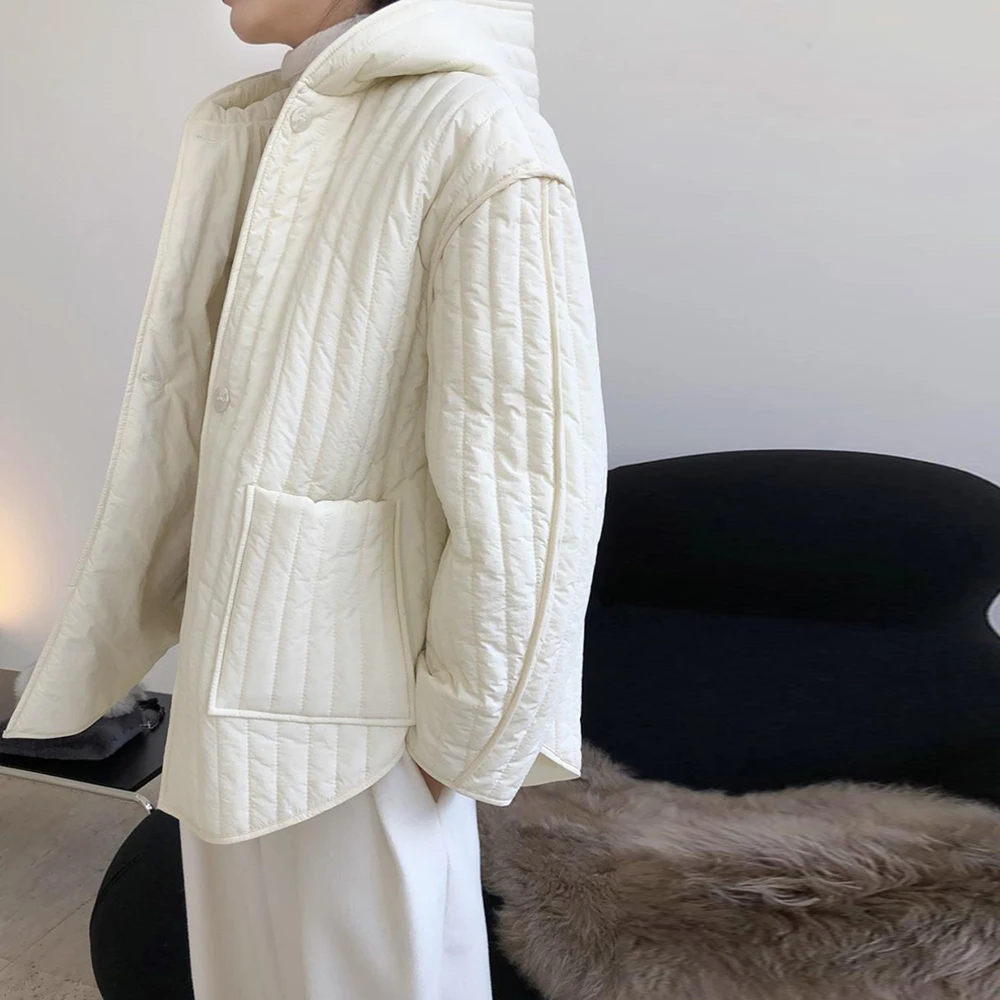 Women's Cotton Padded Coat Parkas Down Winter Jacket Long Warm Coats Puffer Outerwear Jackets 2022 Spring Autumn Winter