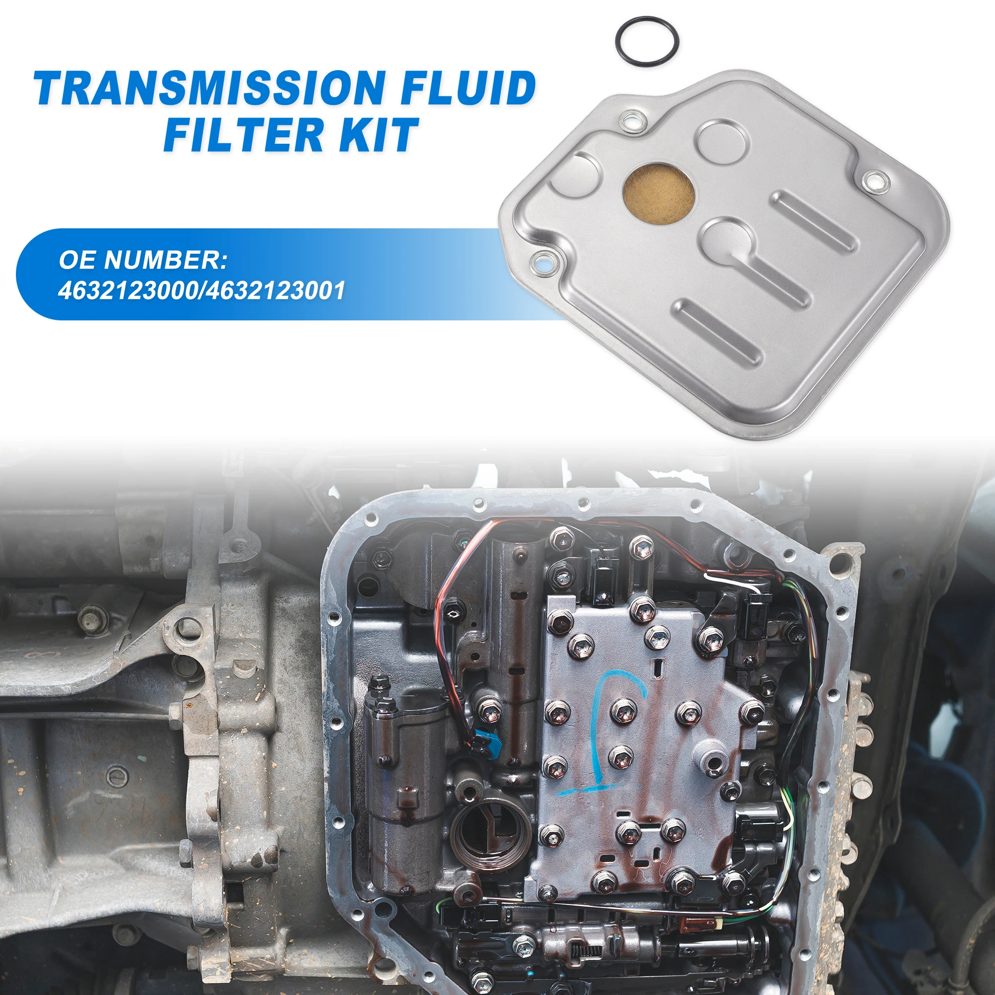 UXCELL A4CF2 A4CF1 Масляный поддон фильтра автоматической коробки передач подходит для