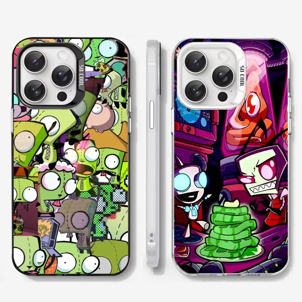 Чехол для телефона Аниме To I-Invader Z-Zim MAISTO цвет серебристый чехол Iphone 16 15 14 13 11 12 Pro Max