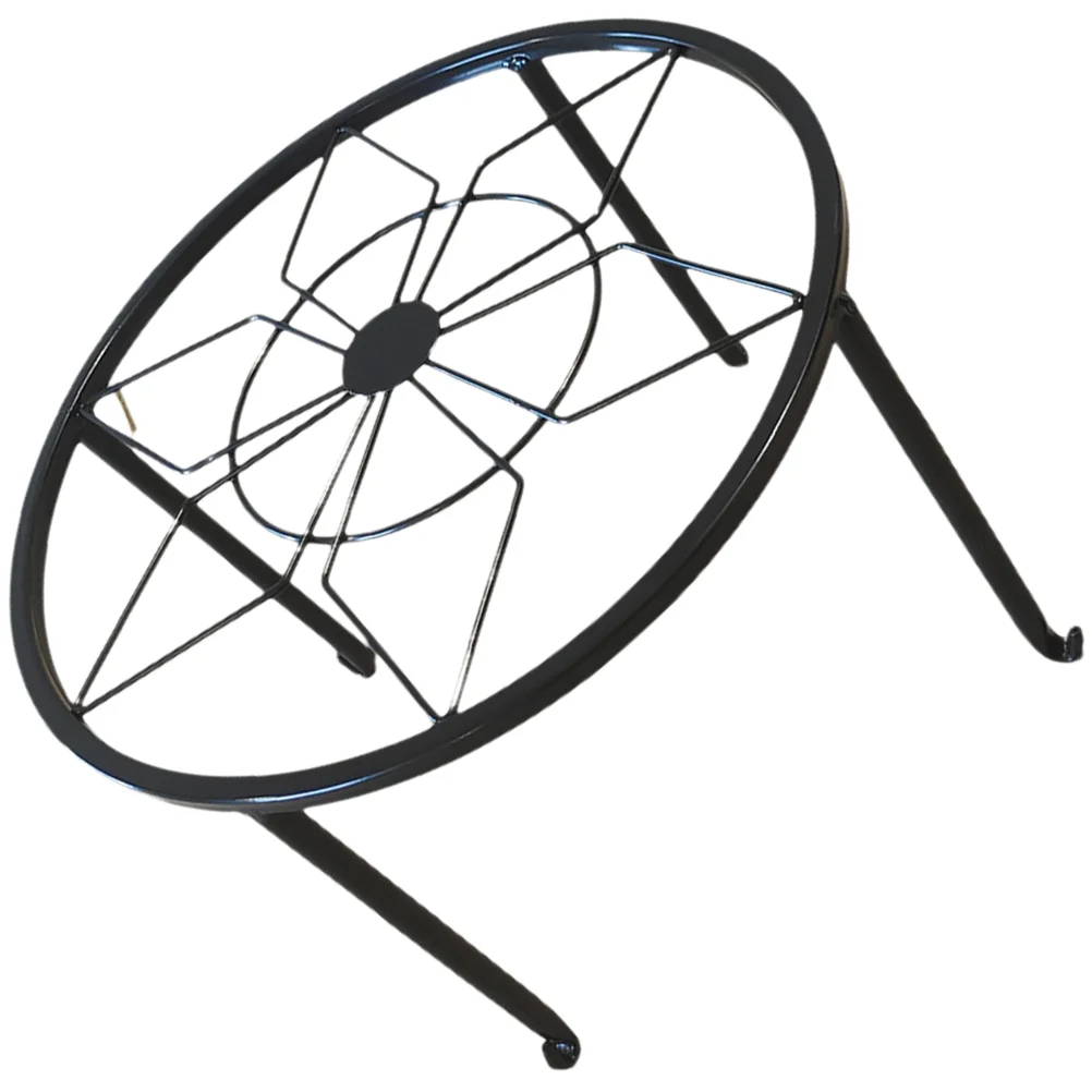 

Metal Flower Pot Stand Indoor Stands Front Plants Flowerpot Rack Rustic Iron Holder Tall Shelf Garden Pots Planters Black Color