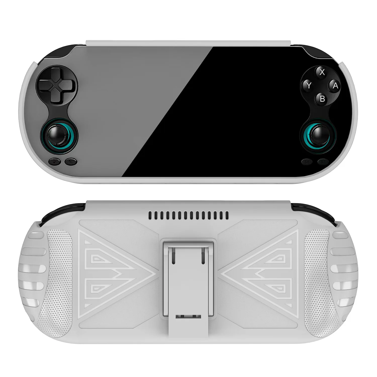 Эргономичный чехол-накладка с подставкой для ANBERNIC RG VITA PRO  RG VITA, защитный чехол-держатель из ТПУ (art.: 3920da18beffc) - 3920da18beffc
